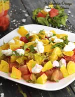 Watermelon, Orange and Feta Salad recipe