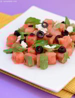 Watermelon Feta Salad recipe