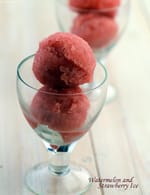 Watermelon and Strawberry Ice recipe