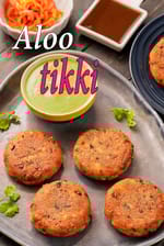 aloo tikki recipe | non fired aloo tikki | tava aloo tikki | aloo tikki for kids |