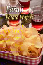 farali potato wafers recipe | fasting potato chips | vrat potato chips |