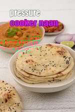 pressure cooker naan recipe | naan without tandoor oven | Indian butter naan in cooker | naan with yeast |