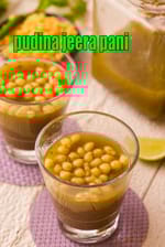 pudina jeera pani recipe | Indian mint cumin water | Â PunjabiÂ Pudina Jeera Pani |