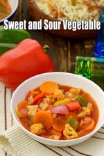 Sweet and Sour Vegetable | Chinese Sweet and Sour Veg Stir Fry | Indo Chinese Sweet and Sour Vegetables |