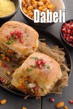 dabeli recipe, Mumbai Roadside Recipes, kutchi dabeli recipe