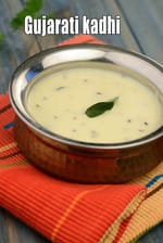 gujarati kadhi | traditional gujarati kadhi | how to make gujarati kadhi |