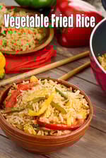 Vegetable Fried Rice (Jain) recipe, How to make Jain fried rice, Jain food