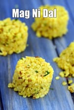 mag ni dal recipe | Gujarati mug ni chutti dal | healthy dry moong dal |