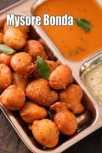 Mysore bonda recipe | Instant Mangalore goli baje | Mysore bajji | ullundu bonda |