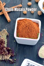 chole masala powder recipe | homemade chole masala powder |