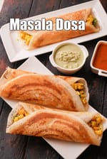 masala dosa recipe | Mumbai roadside masala dosa | restaurant style aloo masala dosa |