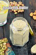 masala milk powder recipe + masala milk recipe |  masala doodh powder recipe |
