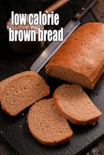 low calorie brown bread | low calorie whole wheat bread | healthy Indian brown bread |
