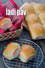 Pav recipe | Ladi Pav |  Eggless Homemade Laadi Pav Buns |