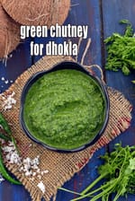 green chutney for dhokla | hari chutney for Indian snacks | green chutney for sandwiches