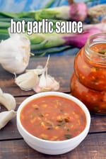 hot garlic sauce | Chinese style hot garlic sauce | Indian style hot garlic sauce | homemade hot garlic sauce |