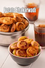 Potato Bhakarwadi |  Maharashtrian Bhakarwadi |  Aloo Bhakarwadi |