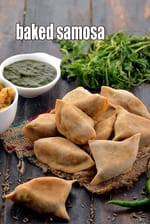 baked samosa recipe | Punjabi baked samosa | Veg healthy Samosa |
