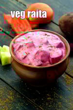 veg raita recipe | mixed vegetable raita | healthy veg raita | quick veg raita |