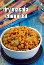 dry masala chana dal recipe | Jain cucumber chana dal sabzi |
