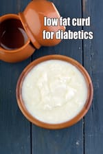 low fat curd for diabetics, heart, weight loss and acidity | Indian low fat yogurt recipe |