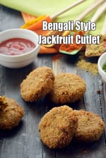 Bengali Style Jackfruit Cutlet | Echor chop | Jackfruit Croquette |