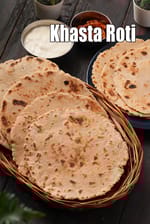 Khasta Roti recipe | Punjabi Crispy Roti |  Rajasthani flatbread |