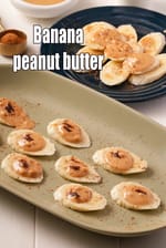 Banana peanut butter snack | Banana peanut butter with Cinnamon snack |
