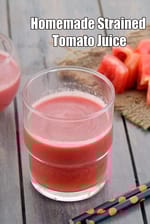 Homemade Strained Tomato Juice recipe