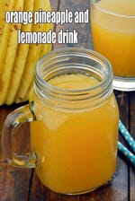 orange pineapple and lemonade drink recipe | Indian pineapple orange punch |