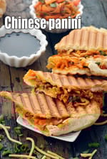 Chinese Panini recipe, Chinese sandwich