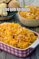 Aloo Gobhi Pulao ( Pressure Cooker ) recipe