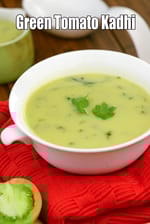 Green Tomato Kadhi recipe