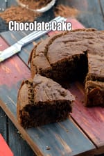 Chocolate Cake recipe |  Basic Indian Chocolate Cake | Eggless Chocolate Cake |