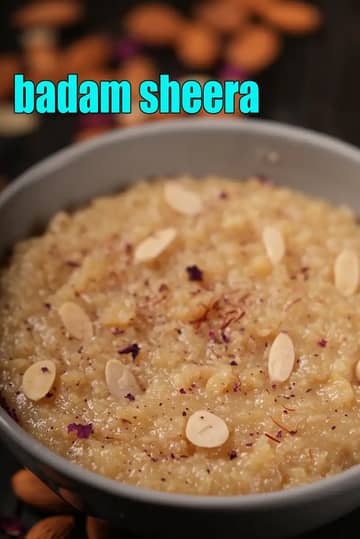 Badam Sheera Recipe (Quick Badam Ka Halwa)
