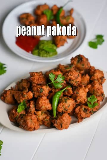 Peanut Pakoda Recipe (Shingdana Bhajiya)