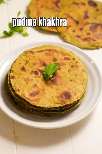 Pudina Khakhra Recipe