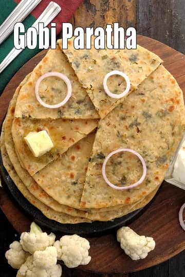 Gobi Paratha Recipe (Punjabi Gobi Paratha)