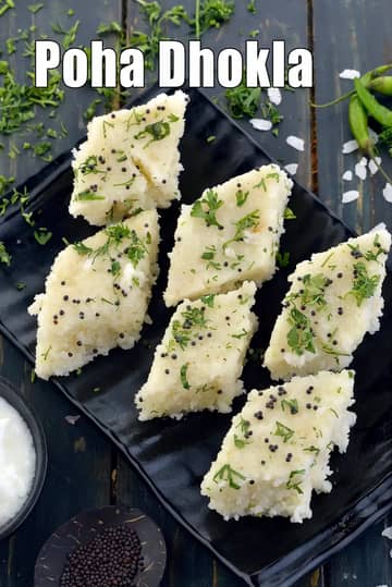 Poha Dhokla Recipe (Quick Poha Dhokla)