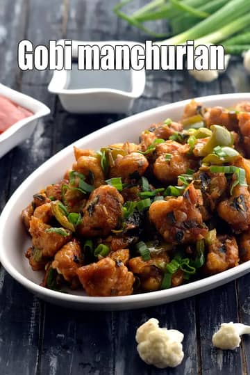 Gobi Manchurian Recipe (How To Make Dry Gobi Manchurian)