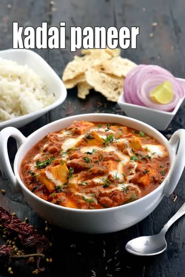 Kadai Paneer Recipe (Popular Restaurant Style Kadai Paneer)