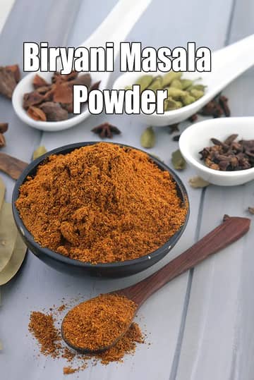 Biryani Masala Powder Recipe (Homemade Biryani Masala)