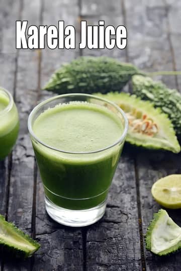 Karela Juice For Diabetics Recipe