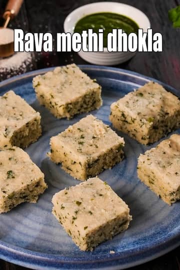 Rava Methi Dhokla Recipe