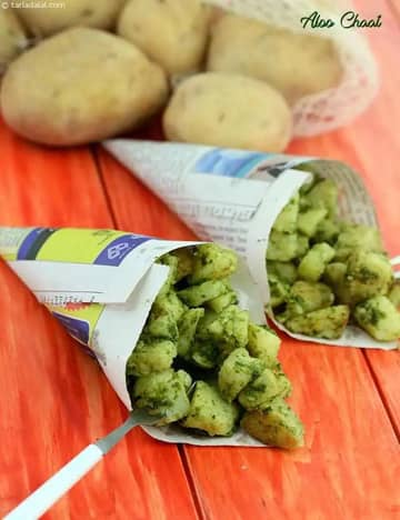 Aloo Chaat ( Punjabi Khana) Recipe