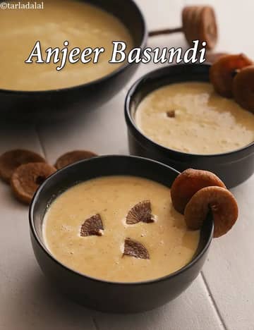 Anjeer Basundi Recipe (Easy Anjeer Basundi)