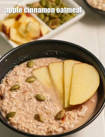 Apple Cinnamon Oatmeal Recipe (Healthy Instant Oatmeal)