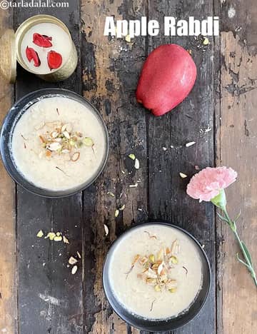 Apple Rabdi Recipe (Seb Rabri)