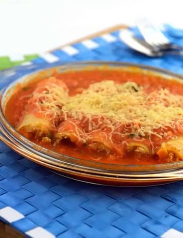 Baked Canneloni With Pomodoro Sauce Recipe