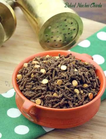Baked Nachni Chivda Recipe
